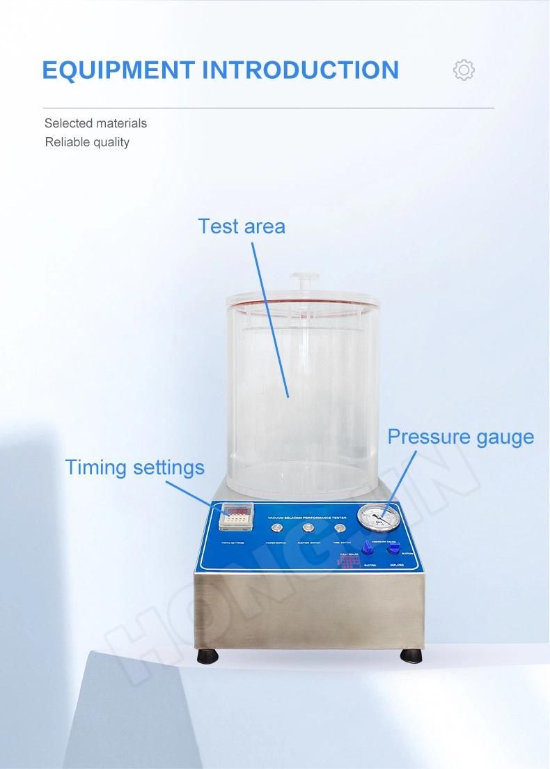 Hj-2 Negative Leak Tester Vacuum Seal Bottle Leak Testing Machine