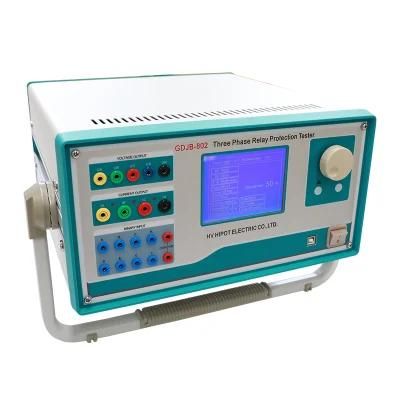 GDJB-802 3 Phase Relay Testser Secondary Current Injection Test Set