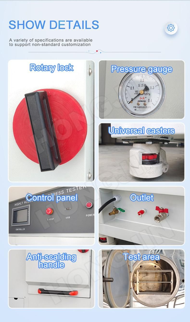 Hj-5 Precise Hast Pressure Accelerated Aging Chamber Meet Jedec / JIS Standards