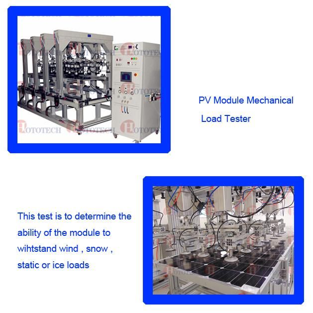 IEC61215 Standard Solar Panel PV Module Mechanical Load Tester
