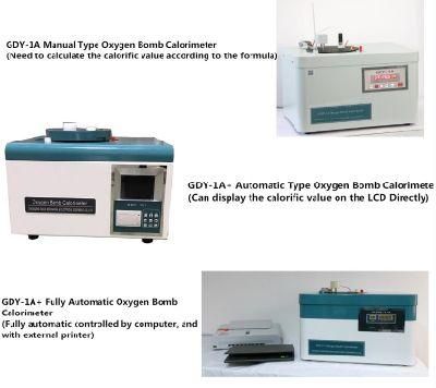 Bomb Calorimeter Semi-Automatic Oxygen Bomb Calorimeter for Coal Analysis ASTM D5865