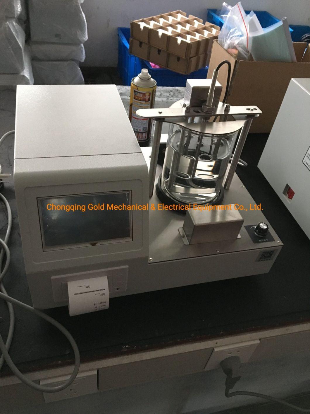 Automatic Ring-and-Ball Apparatus Hotmelt Softening Meter Coal Pitch Softening Point Analyzer