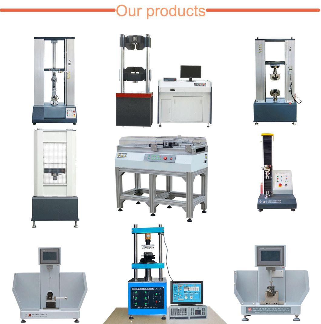 Lab Universal Tesnsile Testing Machine with Stock
