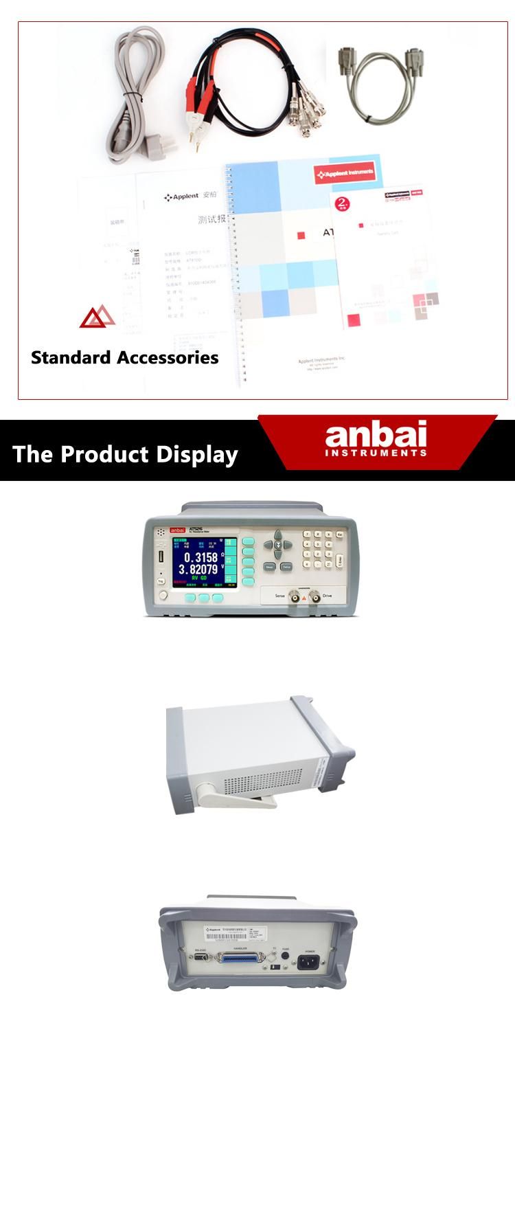 At526b Cell Phone Battery Testing Equipment for 60V/33ohm