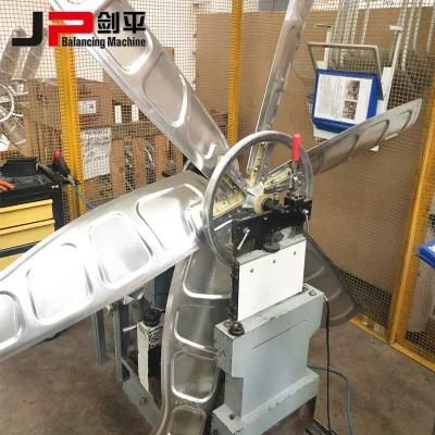 Large Axial Fan Aluminum Blade Dynamic Balancing Machine