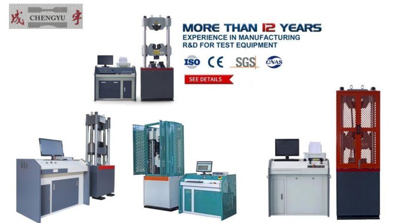 High-Precision Wew-1000d Digital Hydraulic Universal Testing Machine for Material Testing Laboratory