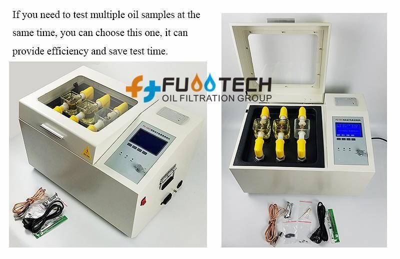 3 Cups Automatic Insulating Oil Dielectric Strength Tester Oil Breakdown Voltage Test Bdv Tester