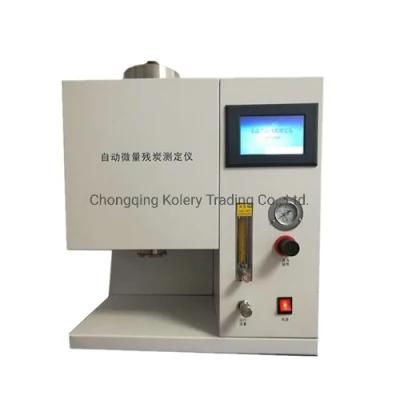Micro Automatic Petorleum Products Carbon Residue Tester