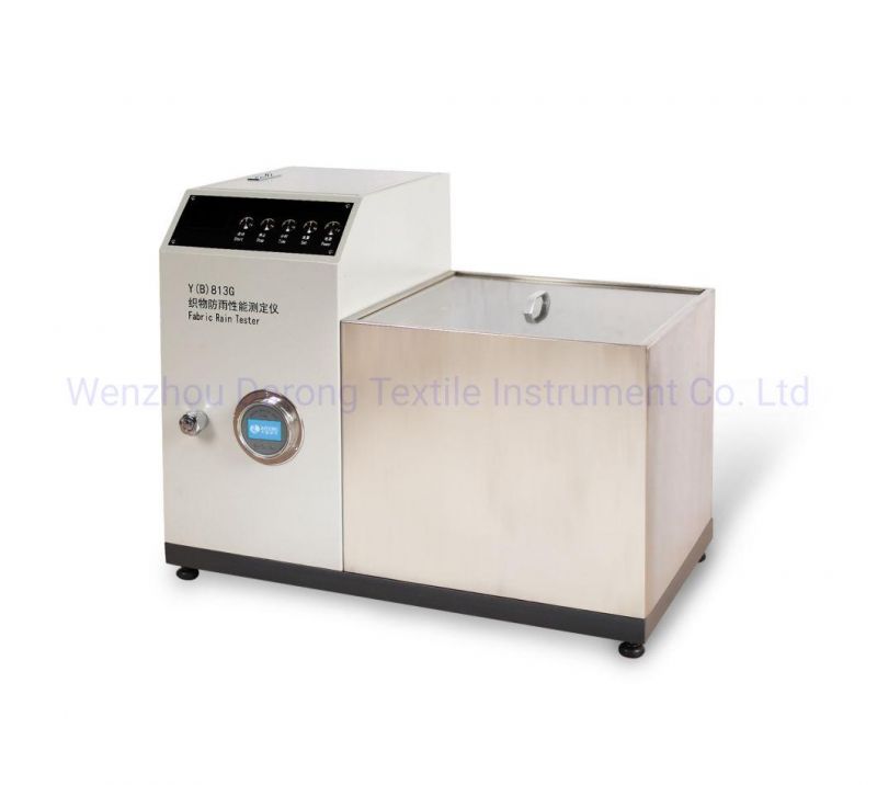 Textile Waterproof Tester Fabric Water Impact Penetration Textile Testing Machine