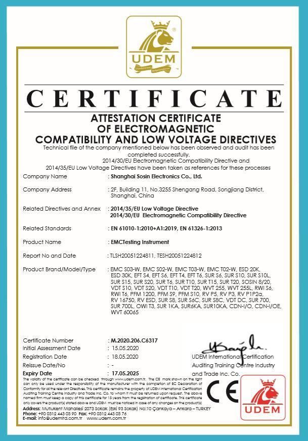 Ce Certified 20kv 30kv ESD Gun Simulator Fully Comply with IEC/ En 61000-4-2