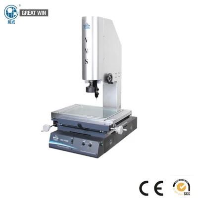 2D 3D Vms Quadratic Elements Video Measuring Machine Optical Comparator for Plastic Rubber Wire Cable Parts Precision Size (GW-388B)