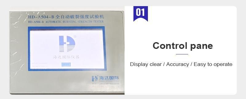 250~5600kpa Paperboard and Fabric Pressure Bursting Strength Testing Equipment