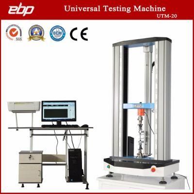 High Quality Computer Controlled Electronic Universal Tensile Testing Machine with Aluminum Foil Copper Foil Tensile Fixture