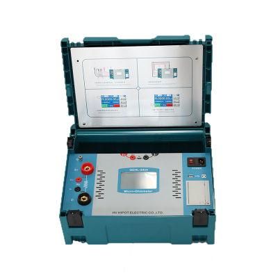 GDHL-200A New Design Portable Touch Screen Contact Resistance Tester