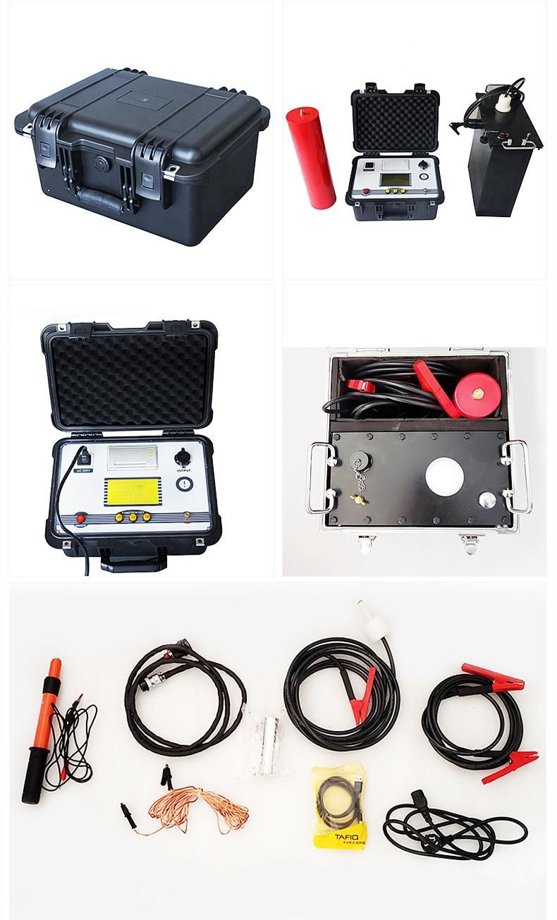 Button Type 0.1Hz AC Vlf High Voltage Hipot Tester for Cable Testing