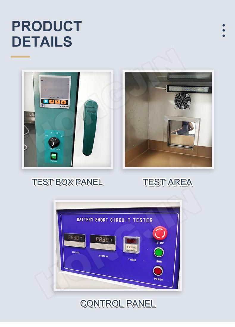 Battery Safety Tester Battery Short Circuit Test Machine