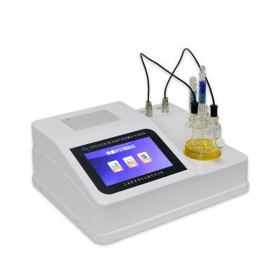 Karl Fischer Coulometric Titrator for the determination of moisture/water by Karl Fischer Titration