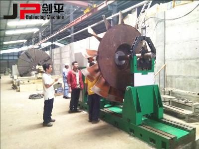 Jp Huge Industrial Fan Impeller and Blade Dynamic Balancing Machine