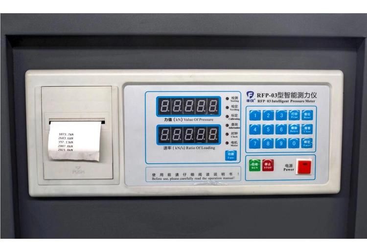 Sye Series 2000kn Manual Digital Display Compression Testing Machine for Construction Engineering