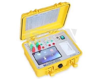 LCD Display Easy Operation Transformer Capacity Characteristic Tester