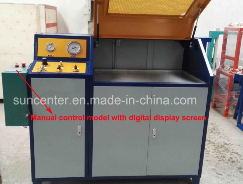 Widely Used Suncenter Manual Control Pneumatic Driven Hydraulic Tube Burst Test Equipment