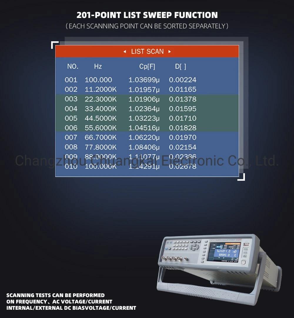 Th2827b 20Hz-500kHz Rlc Meter Resistance Meter Digital Lcr Meter