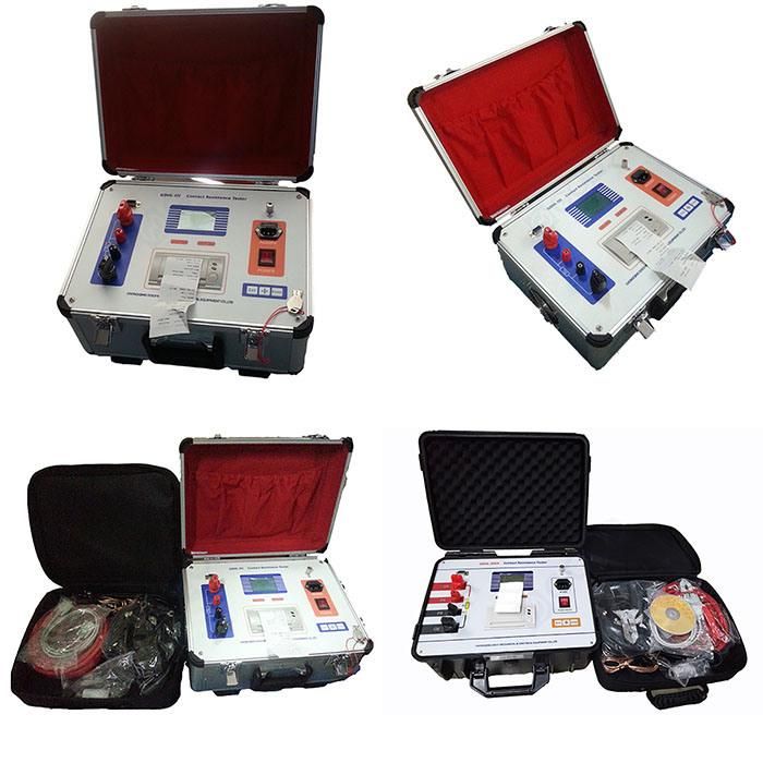 Power System DC 100A Circuit Breaker Contact Resistance Tester IEC Certifications