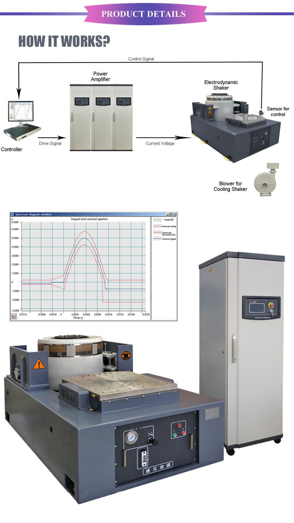 3-Axis High Frequency Electromagnetic Vibration Test Machine