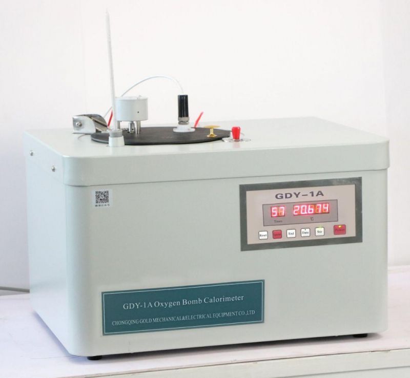 Manual Type Oxygen Bomb Calorimeter for Testing Calorific Value