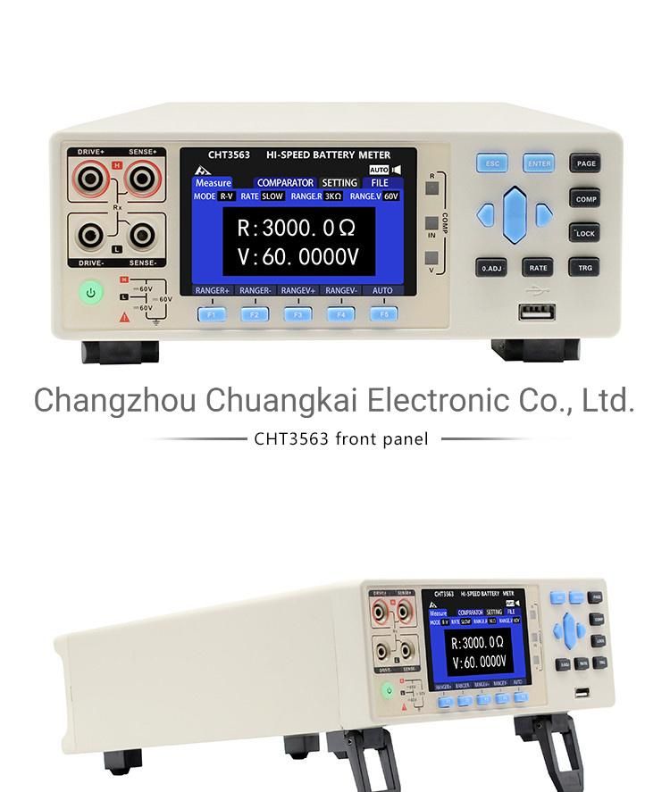 Cht3563b-24h Battery Internal Resistance Measurement Battery Voltage Indicator