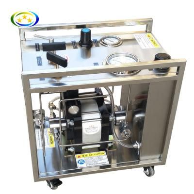 Terek 10-60000psi Pneumatic Liquib Booster Pump Pipeline Hydrostatic Water Pressure Test Bench
