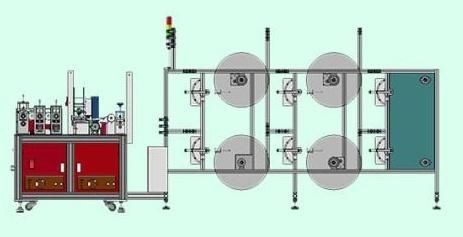 N95 Mask Semi-Automatic Mask Machine (GW-KN001)