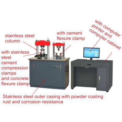 Stye-300c Full Automatic Cement Flexural and Compression Testing Machine