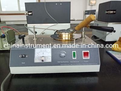 Manual ASTM D92 Cleveland Flash &amp; Fire Point Tester