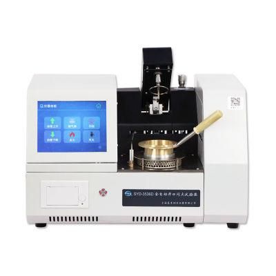 flash point tester open cup, automatic flash point tester for petroleum products