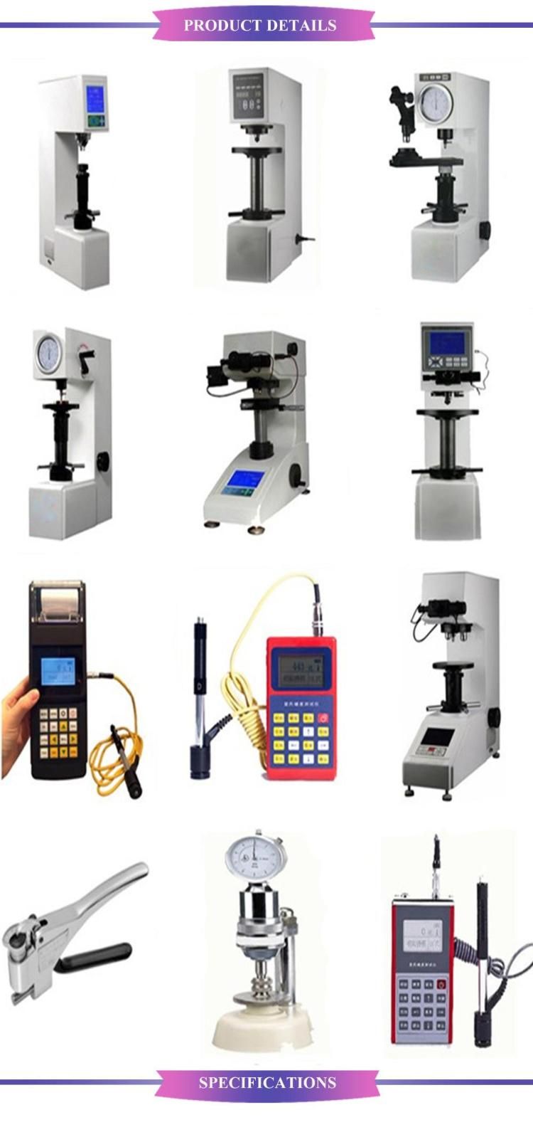 Digital Display Brinell Rockwell Vick Hardness Tester Universal Hardness Tester