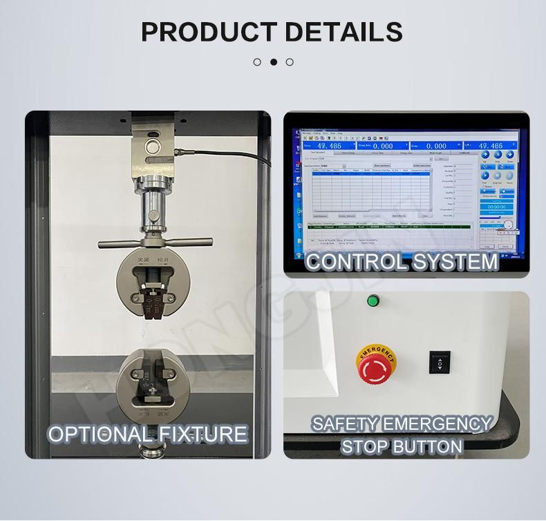 Hj-68 10kn/20kn/50kn Man-Made Panels Universal Bonding Strength Tensile Testing Machine Price