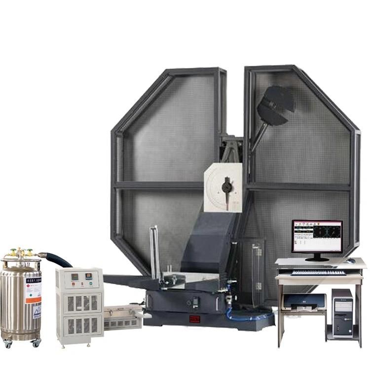 Computer Control Semi-Automatic Charpy Impact Testing Machine 300j