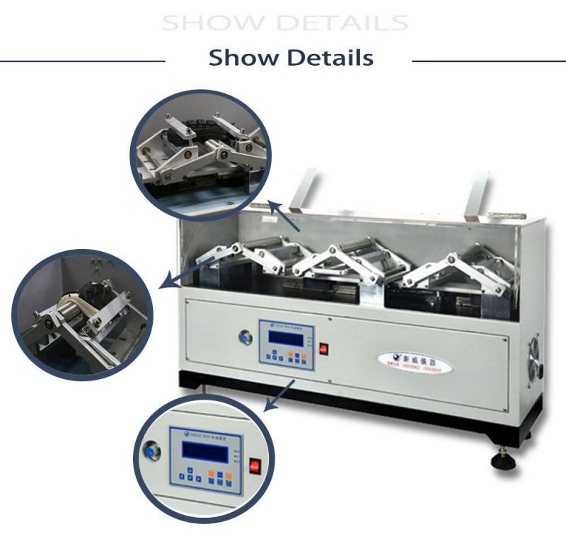 En ISO 20344 Leather Shoe Sole /Belt Flexing Testing Machine (GW-005B)