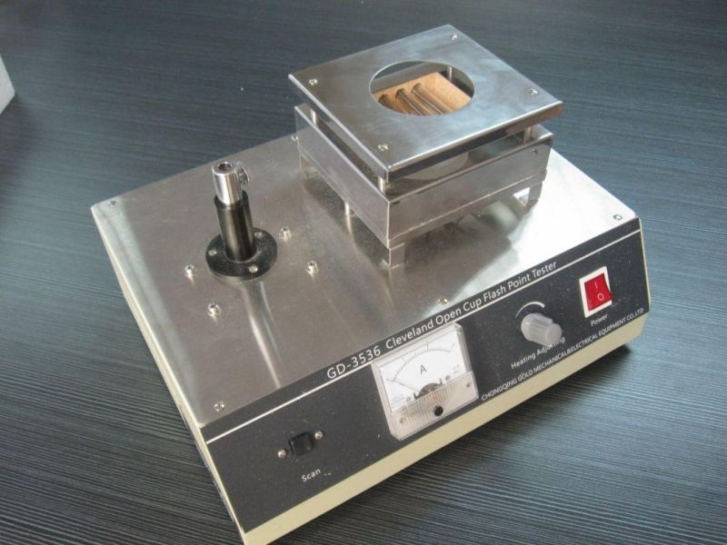 Manual Type Cleveland Open Cup Flash Point Tester ASTM D92
