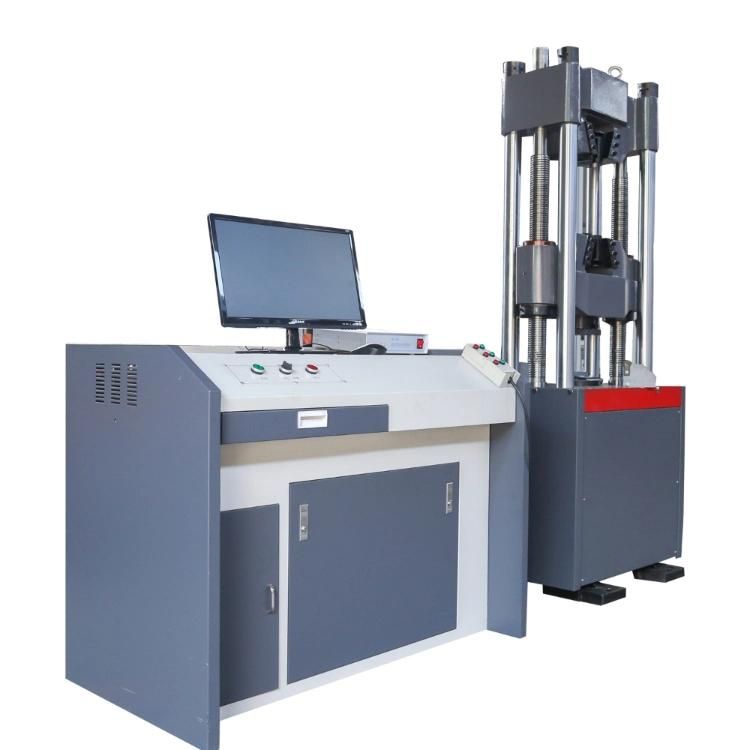 Computer Controlled Waw-1000d Hydraulic Universal Tensile and Compression Testing Machine for University Laboratories