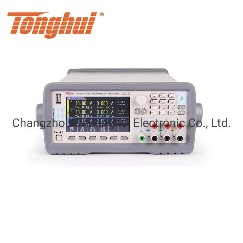 Th6402A Triple Programmable Linear DC Power Source 10mv Resolution