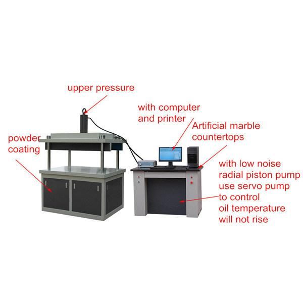 Styjg-500c PC Controlled Manhole Cover Compression Testing Machine