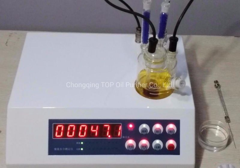 Ce Certified Ppm Moisture Content Analysis Transformer Oil Testing Kit