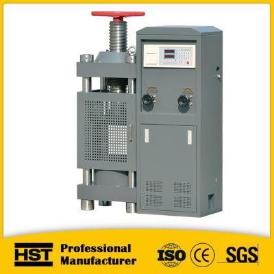 Yes-2000 2000 Kn Digital Display&#160; Hydraulic Power Compression Testing Machine