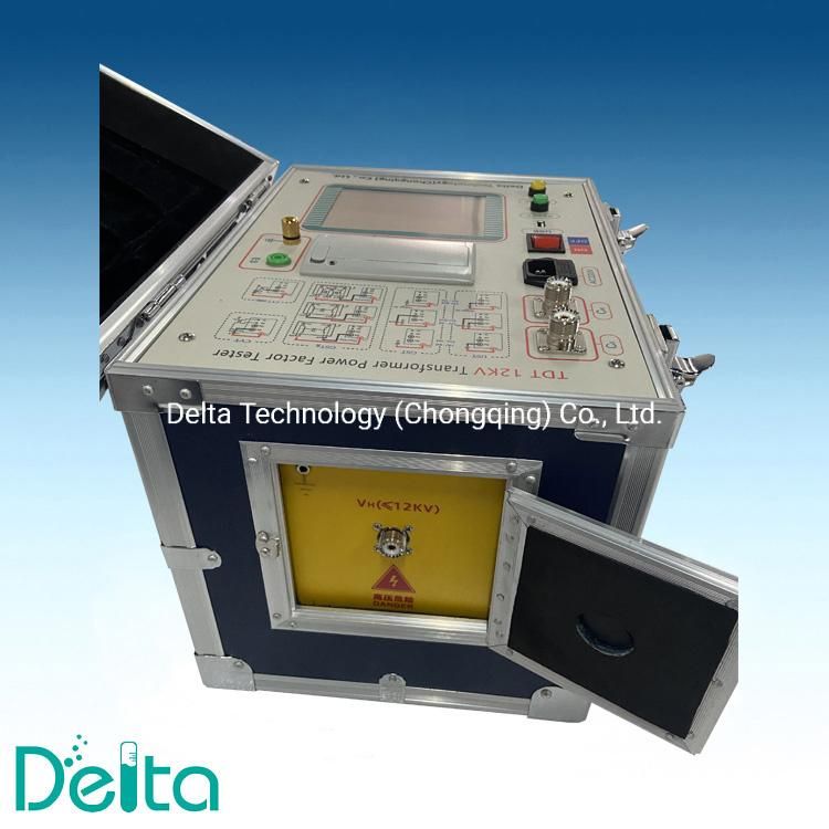 10kv or 12kv Transformer Automatic Digital Tan Delta Tester