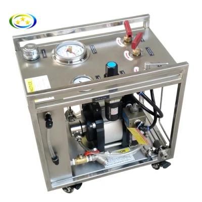 Terek Brand 10-60000psi Hydraulic Hydrostatic Liquid Booster Pump Cylinder Pipe Hoset Valve Pressure Test Bench
