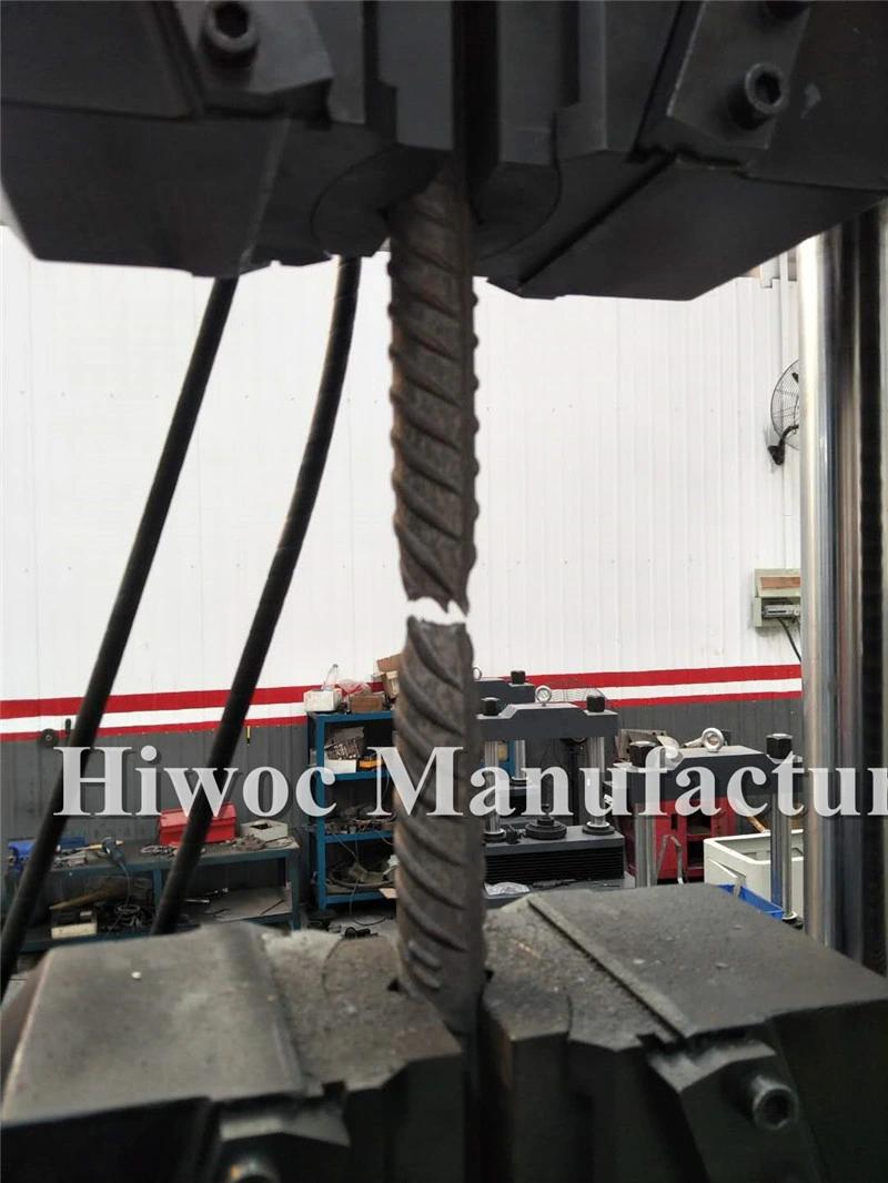 Rebar Steel Tensile Testing Machine/1000kn Rebar Material Wew Hydraulic Utm Computer Display Universal Testing Machine