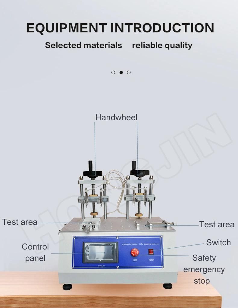 Button Key Durability Press Force Life Testing Machine