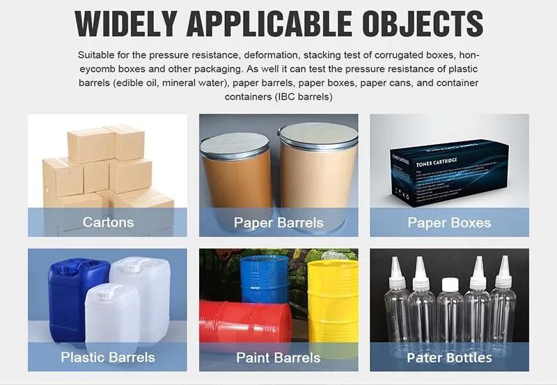 Corrugated Carton Box Compression Testing Equipment